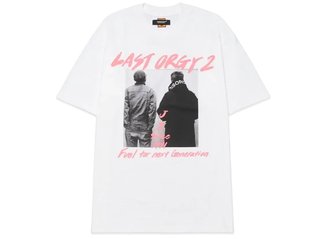 HUMAN MADE UNDERCOVER LAST ORGY2 S/S T-SHIRT "White"