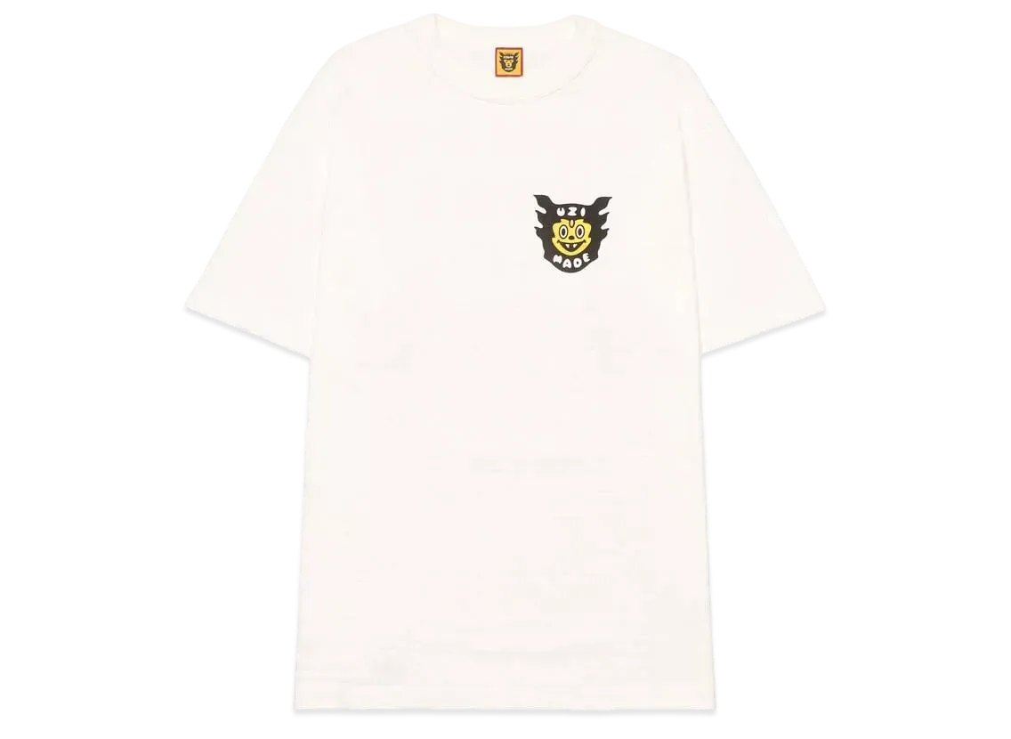 HUMAN MADE UZI MADE T-SHIRT #1 "White"
