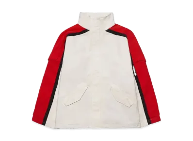 Supreme Brushed Twill Zip Jacket "White"