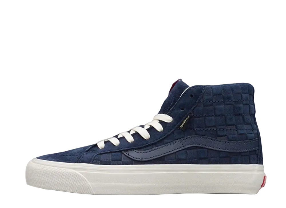 バンズ スケートハイ ゴアテックス "チェッカーボード ドレス ブルー"