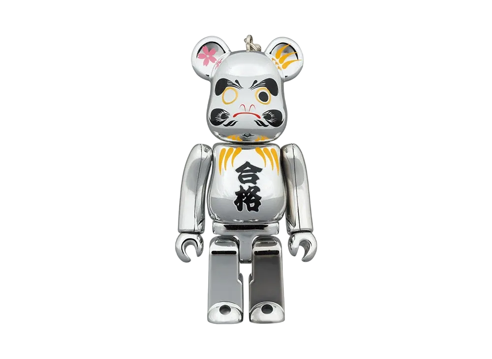Bearbrick Daruma “GOUKAKU” Silver plated 100%