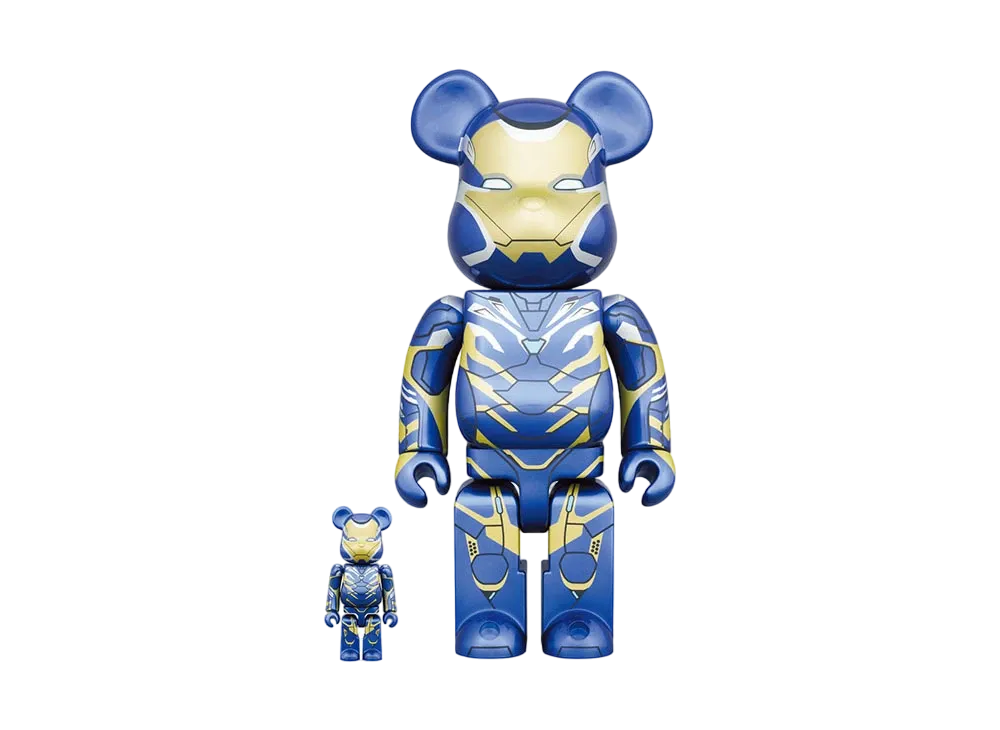 Bearbrick IRON MAN RESCUE SUIT 100% & 400%
