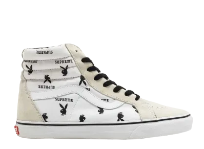 Supreme × Playboy × Vans Sk8-Hi "White"