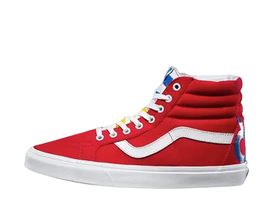 Vans Sk8-Hi Reissue 1966 "Red/White/Multi"