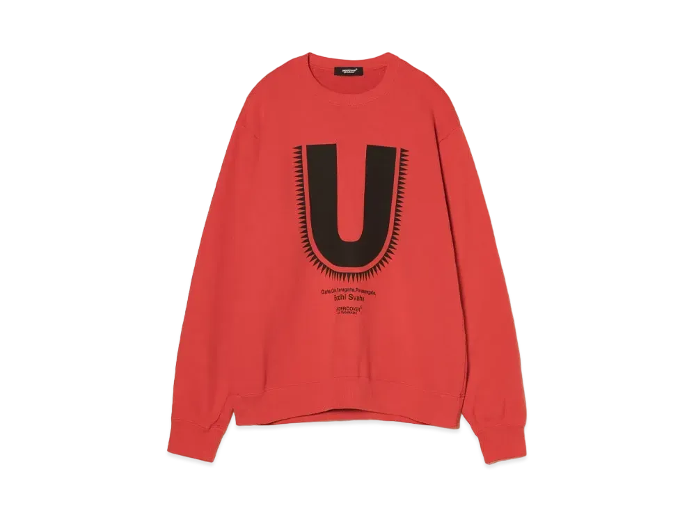 UNDERCOVER Sweatshirt "Red"