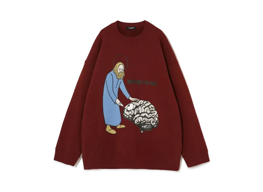 UNDERCOVER Sweatshirt "Bordeaux"