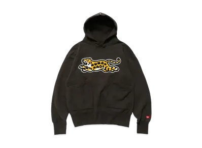 HUMAN MADE TIGER TSURIAMI HOODIE "Black"