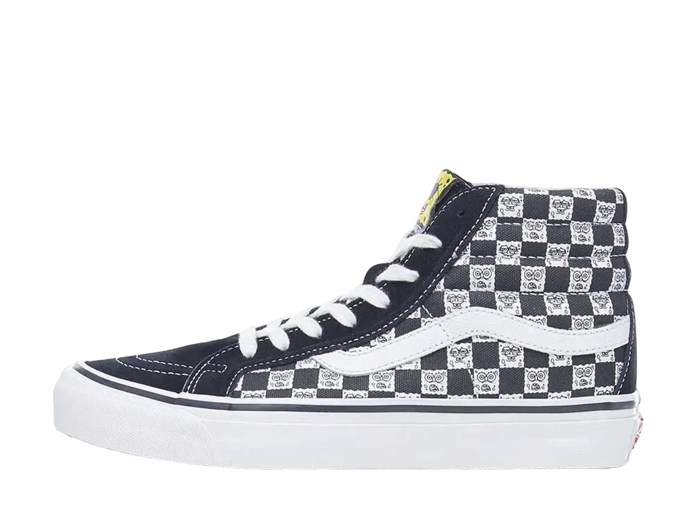 Spongebob × Vans Sk8-Hi "Checkerboard"
