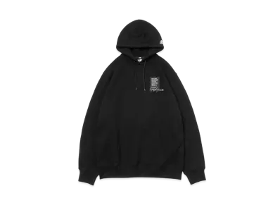 NEW ERA x Yohji Yamamoto Pour Homme FW22 Sweat Pullover Hoodie Signature Logo "Black"