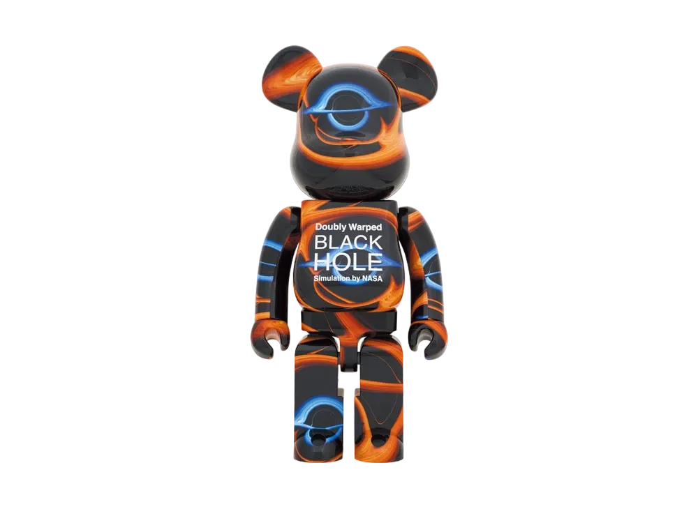 Bearbrick Doubly Warped BLACK HOLE 1000%