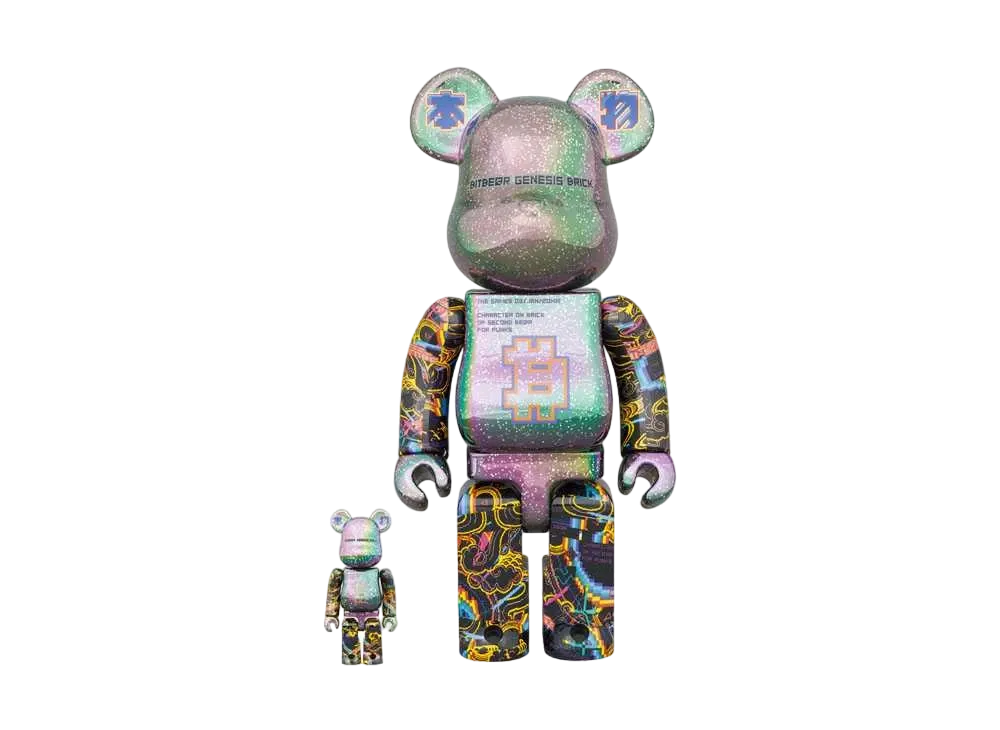 Bearbrick EXCALIBUR "SATOSHI" 100% & 400%