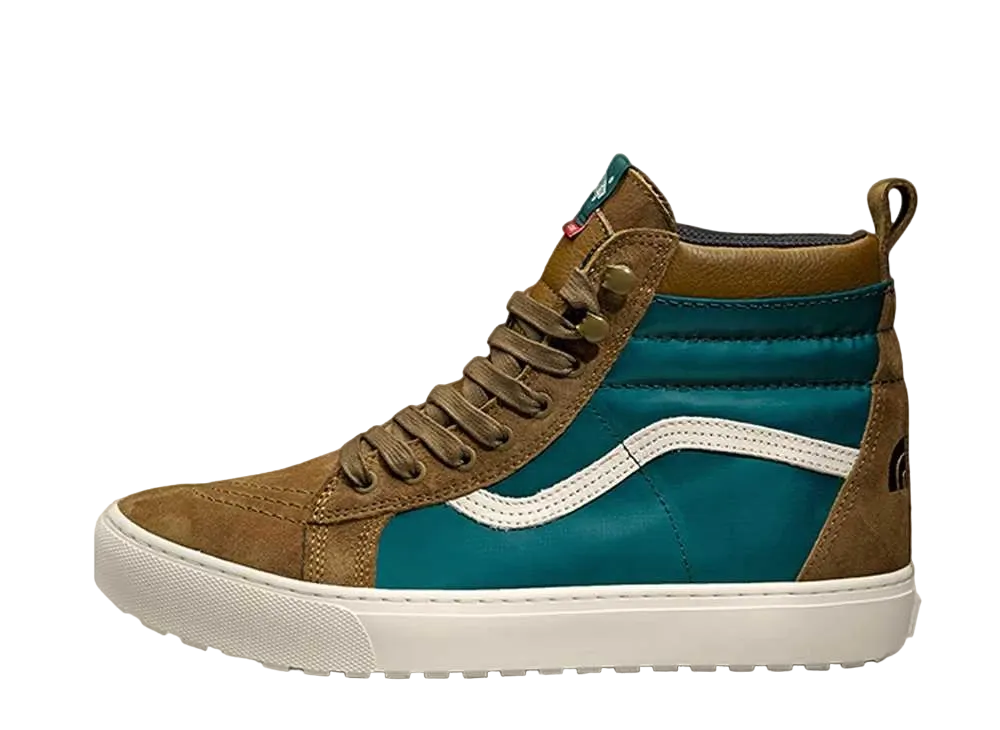 ザノースフェイス × バンズ スケートハイ MTE "ディープ ティール"