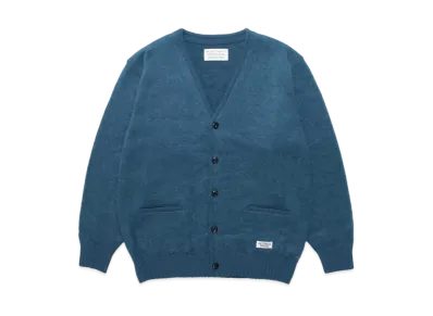 WACKO MARIA Mohair Knit Cardigan "Blue"