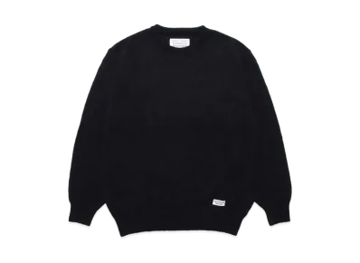 WACKO MARIA Mohair Knit Sweater "Black"