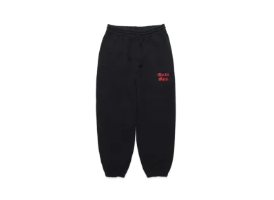 WACKO MARIA Washed Heavy Weight Sweat Pants "Black 2"