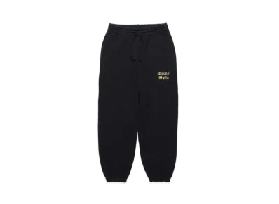 WACKO MARIA Washed Heavy Weight Sweat Pants "Black 1"