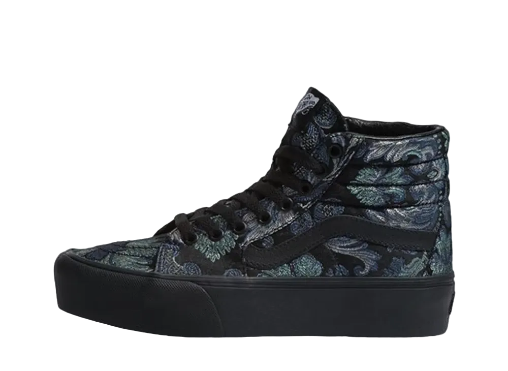 バンズ ウィメンズ スケートハイ プラットフォーム 2.0 ダーリング ダムゼルズ "マルチ ブラック"