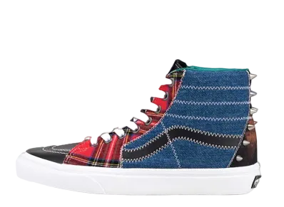 Vans Sk8-Hi Tartan Daze "Blue/Red/Grey"