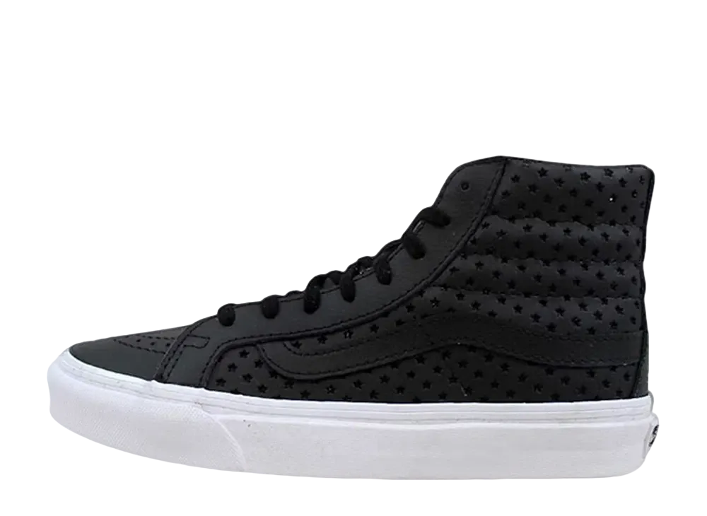 バンズ スケートハイ スリム パーフ スター "ブラック"