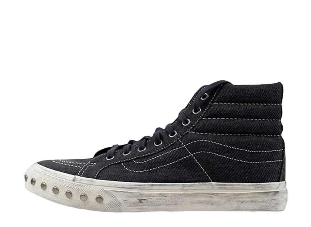 バンズ スケートハイ スリム オーバーウォッシュド "ブルー グラファイト"