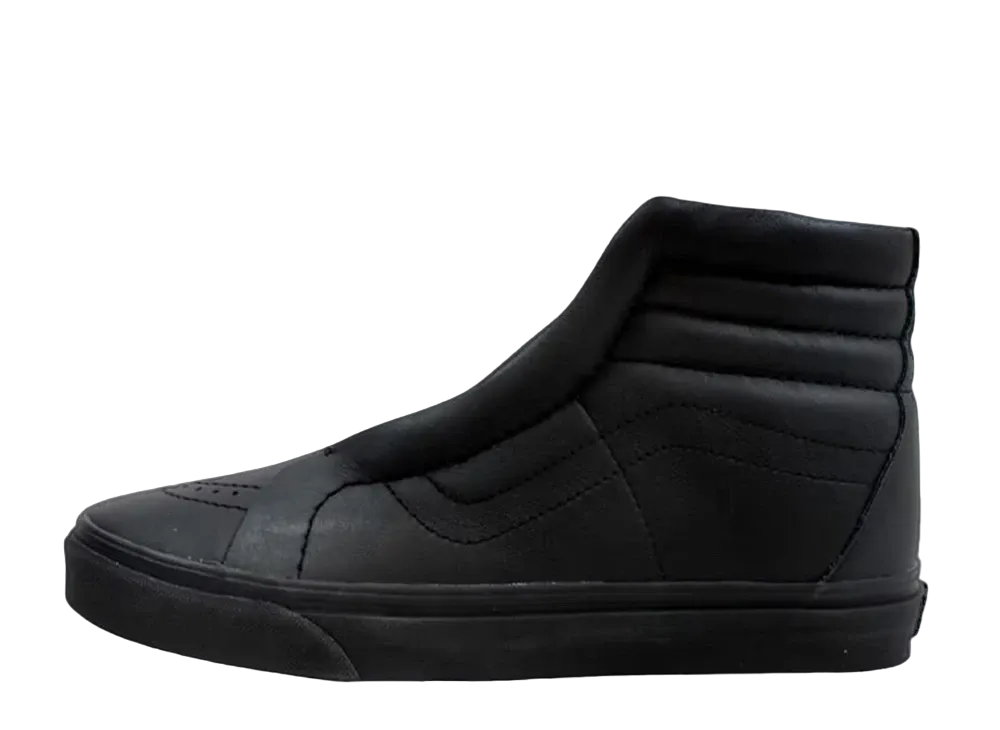 バンズ スケートハイ リイシュー La レザー "ブラック"