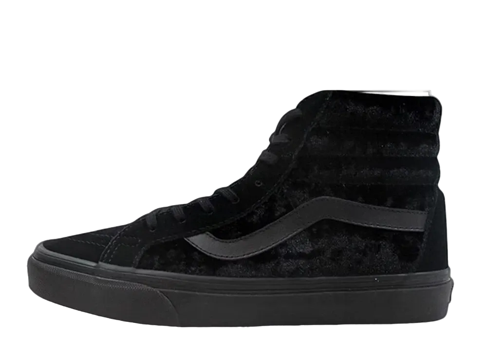 バンズ スケートハイ リイシュー ベルベット "ブラック"
