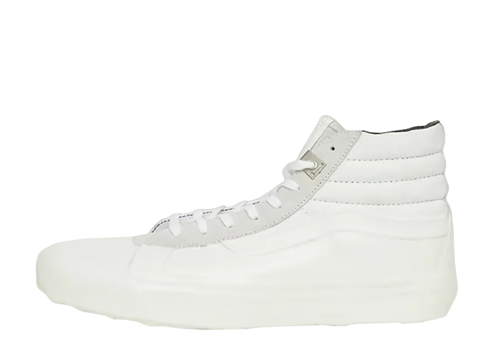 アリクス × バンズ スケートハイ ラバー ディップト "マット ホワイト"