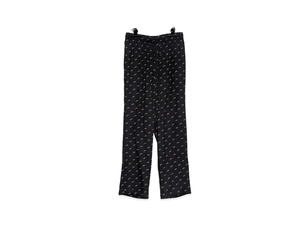 PEACEMINUSONE PMO Rayon Pants #1 "Black" / G-DRAGON