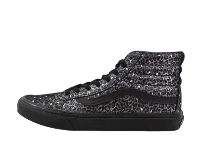 Vans Sk8 Hi Slim "Black/Metallic Leopard"