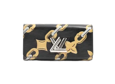 Louis Vuitton Epi Portefeuille Twist "Noir"