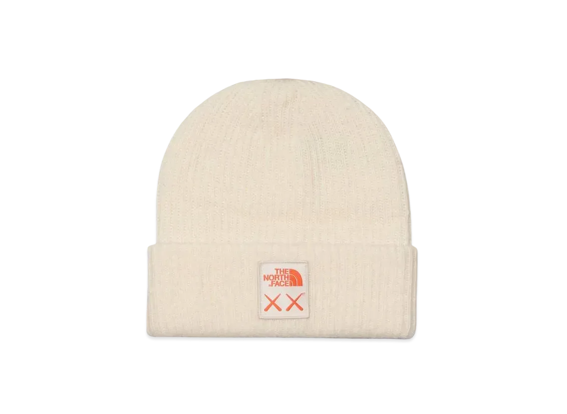 The North Face Kaws Beanie "Ivory"