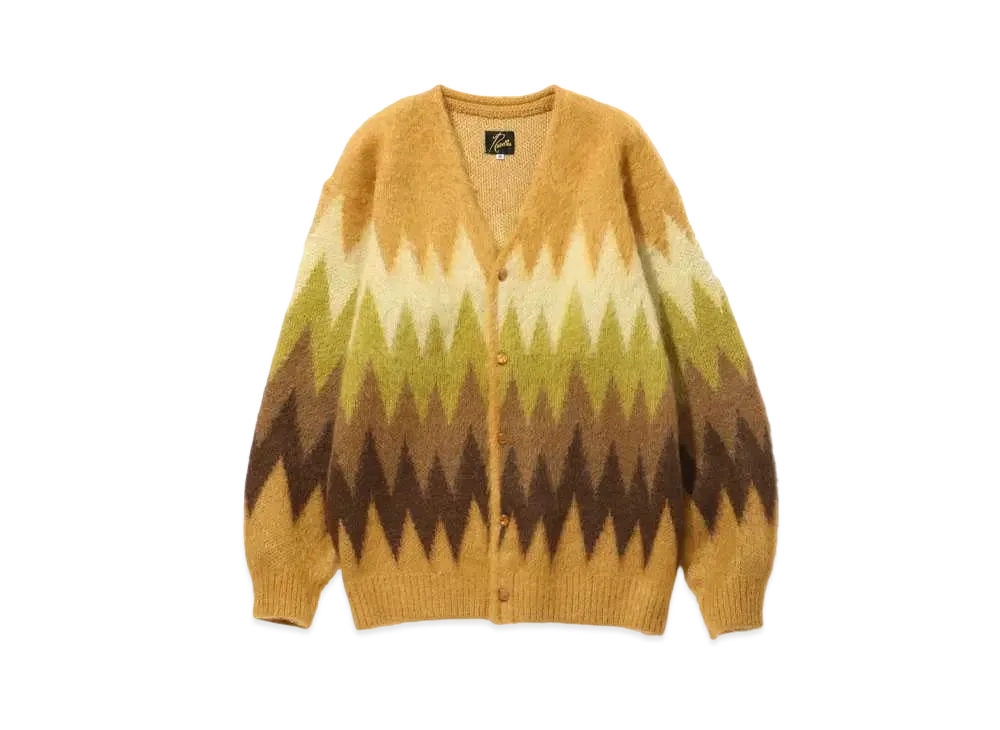 Needles Mohair Cardigan "Zigzag"