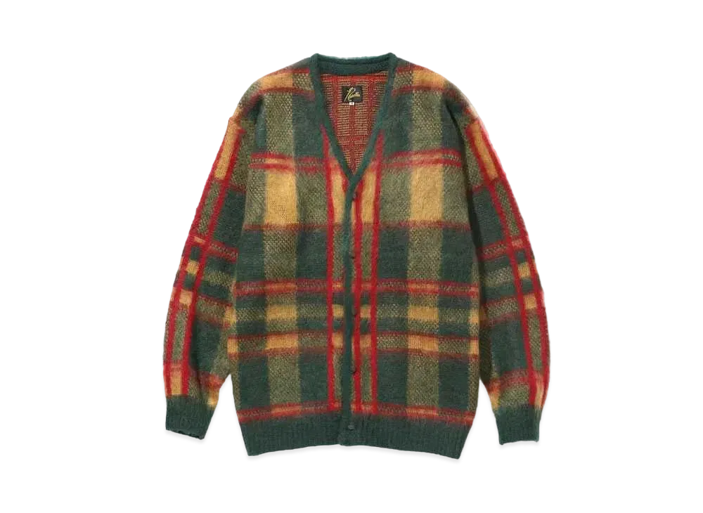 Needles Mohair Cardigan "Tartan"