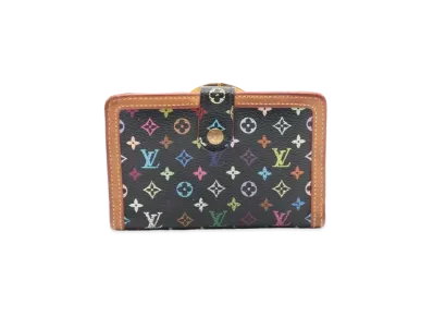 Louis Vuitton Viennois Wallet Monogram Multicolor "Noir"