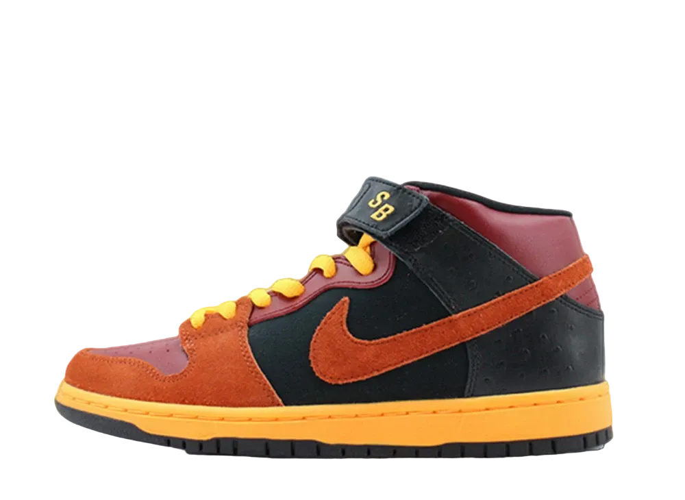 ナイキ SB ダンク ミッド プロ "チームレッド"