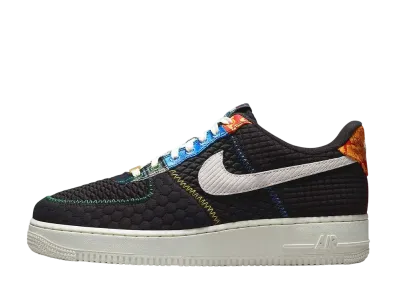 Nike Air Force 1 Low "Black/Sail/University Red/White"