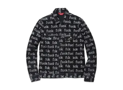 Supreme Fuck Denim Jacket "Black"