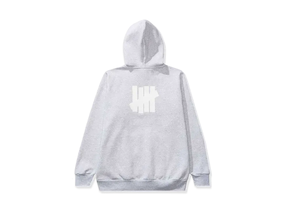 UNDEFEATED Icon Zip Hood - 20079 "Grey"