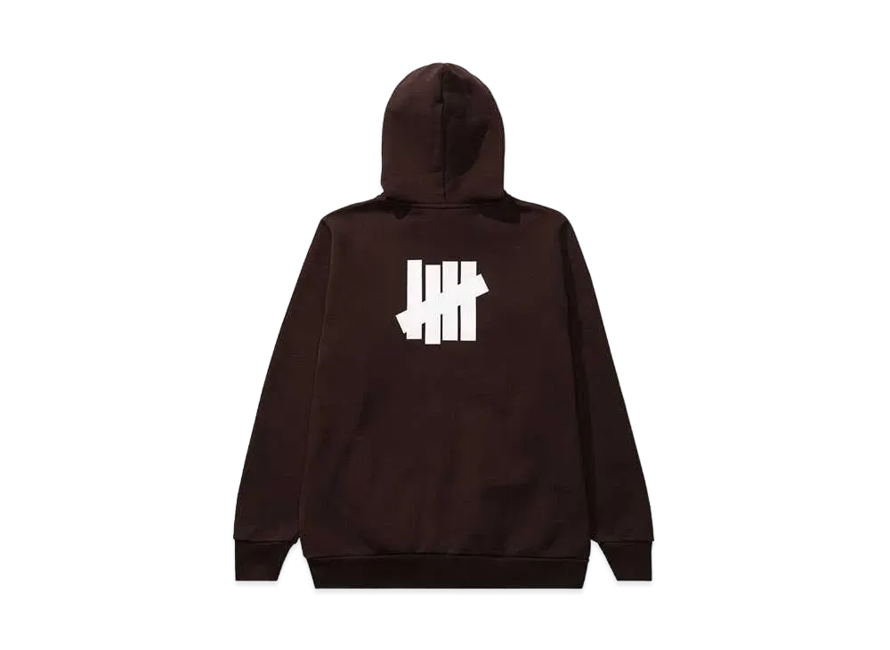 UNDEFEATED Icon Zip Hood - 20079 "Brown"