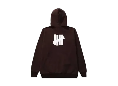 UNDEFEATED Icon Zip Hood - 20079 "Brown"