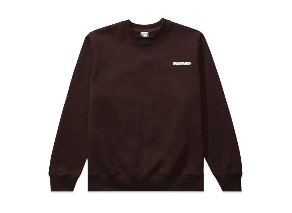UNDEFEATED Logo Crewneck - 20081 "Brown"
