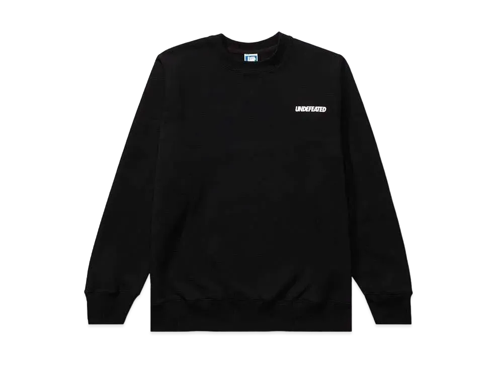 UNDEFEATED Logo Crewneck - 20081 "Black"