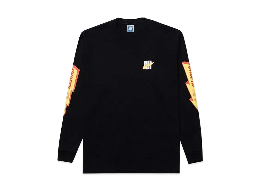 UNDEFEATED Flash L/S Tee - 80357 "Black"
