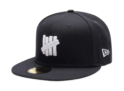 UNDEFEATED x NE Icon Fitted - 90230 "Navy"