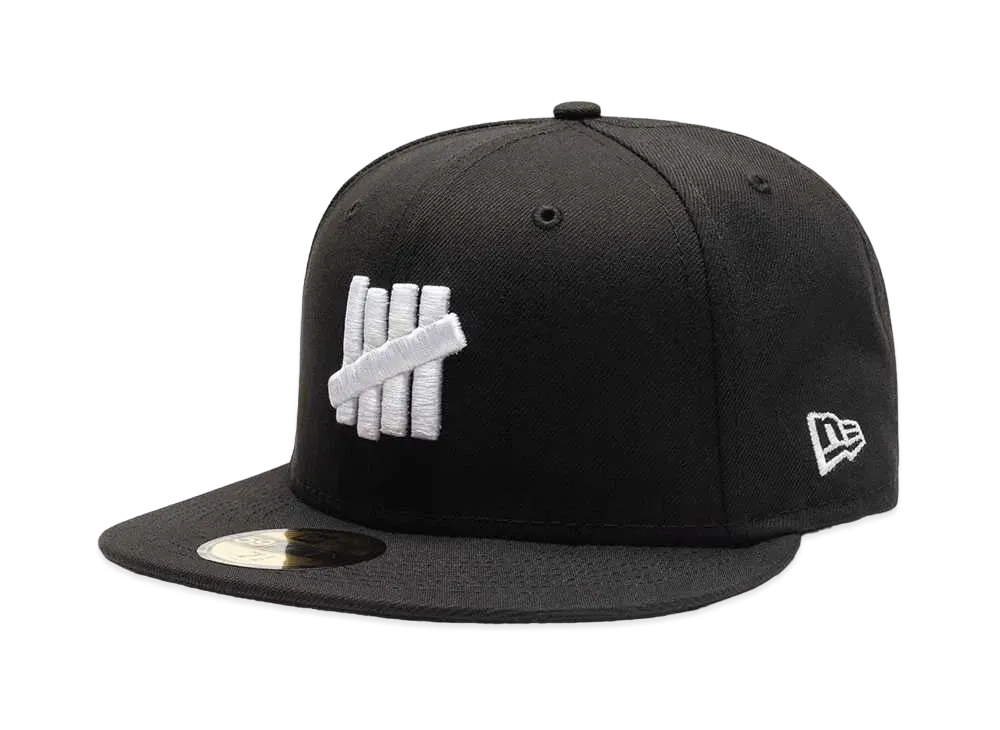 UNDEFEATED x NE Icon Fitted - 90230 "Black"