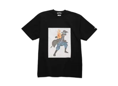 GOD SELECTION XXX ONEPIECE T-SHIRT GX-S21-OPST-03 Sabo "Black"