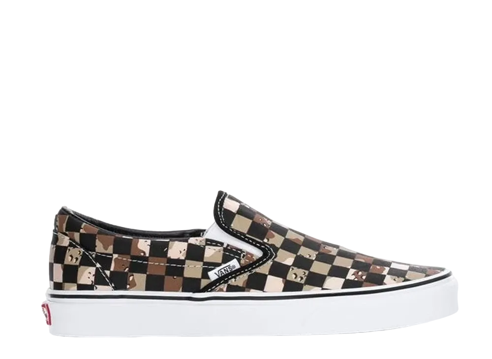 Vans Classic Slip-On Checkerboard "Camo Desert"
