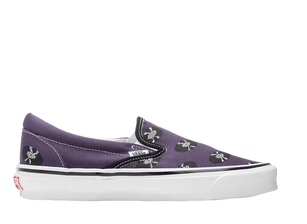 Wacko Maria × Vans OG Classic Slip-On "Purple Records"