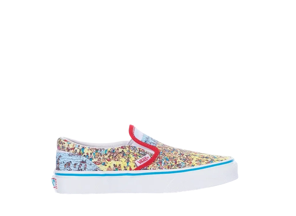 ウェア ウォルド × バンズ キッズ クラシック スリッポン "ビーチ"(キッズ)