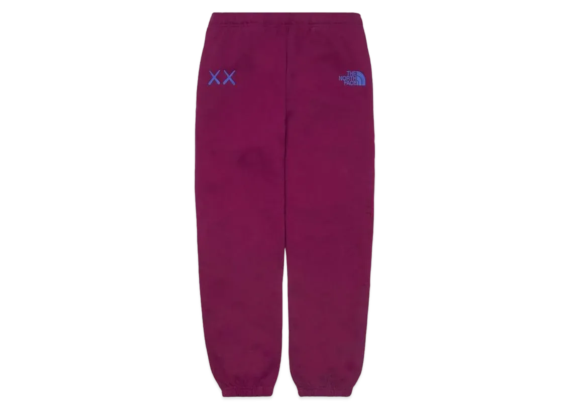 The North Face Kaws Sweat pants "Pamplona Purple"